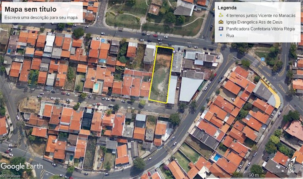 Terreno à venda em Jardim das Vitórias Régias, Valinhos, SP
