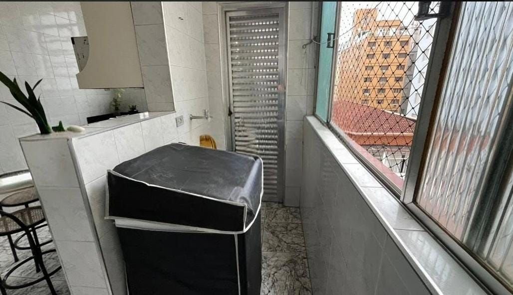 Apartamento para alugar, 110 m² por R$ 5.000,02 - Boqueirão - Santos/SP