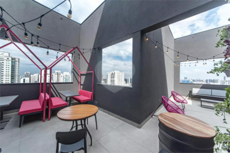 Studio à venda ou para alugar com 1 quarto em Brooklin Paulista, São Paulo, SP