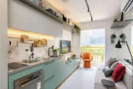 Apartamento à venda com 1 quarto em Pinheiros, São Paulo, SP