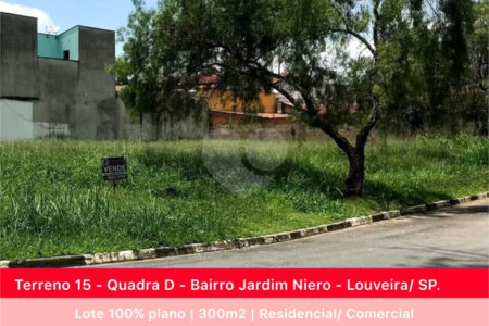 Terreno à venda em Jardim Niero, Louveira, SP
