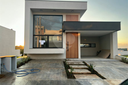 Casa à venda com 3 suítes no condomínio Residencial Mantova, Indaiatuba - SP