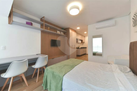 Studio à venda ou para alugar com 1 quarto em Santo Amaro, São Paulo, SP
