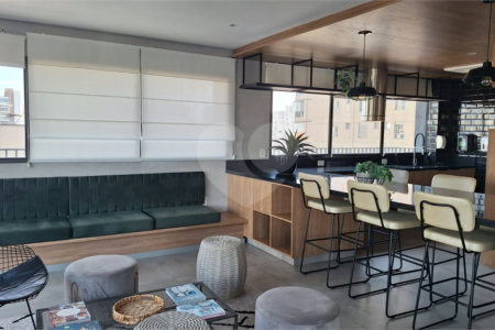 Apartamento à venda com 1 quarto em Indianópolis, São Paulo, SP