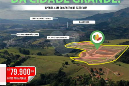 Terreno à venda no Centro, Vargem, SP