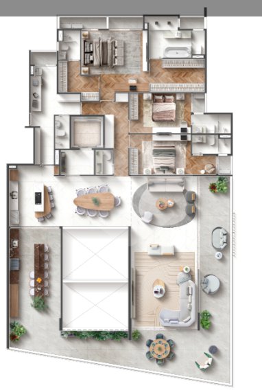 Apartamento 280m² 4
