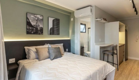 Apartamento com 1 dormitório, 28 m² - venda por R$ 680.000,00 ou aluguel por R$ 4.548,83 - Pinheiros - São Paulo/SP