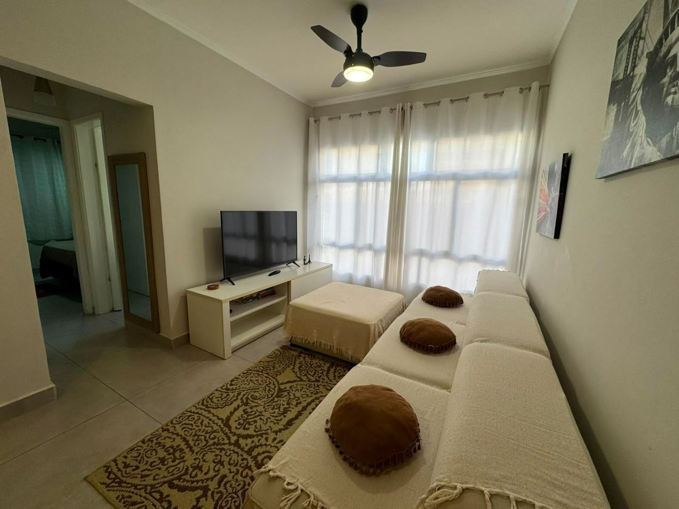 Apartamento com 3 dormitórios à venda, 70 m² por R$ 315.000,00 - Jardim São Miguel - Guarujá/SP