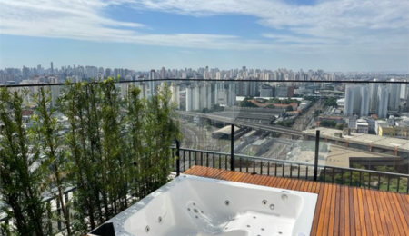 Cobertura à venda com 1 suíte em Brás, São Paulo, SP