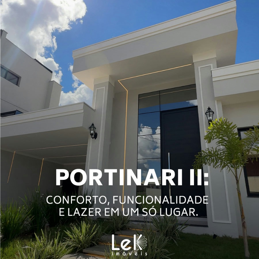 Casa à venda com 3 suítes no condomínio Portinari II, Álvares Machado - SP
