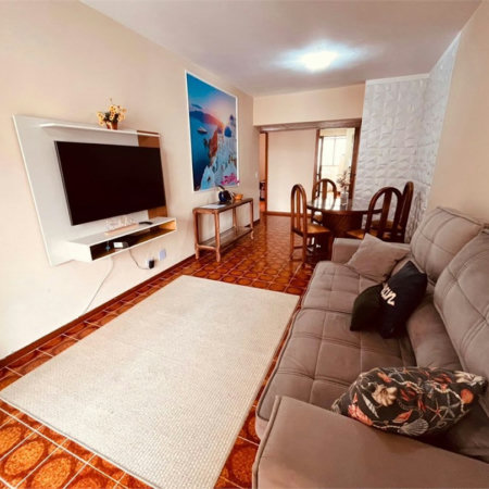 Apartamento com 3 dormitórios, 95 m² - venda por R$ 600.000,00 ou aluguel por R$ 6.556,33 - Barra Funda - Guarujá/SP