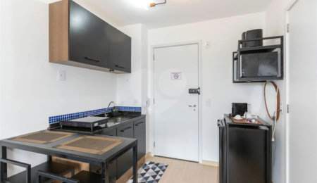 Apartamento à venda com 1 quarto em Santo Amaro, São Paulo, SP