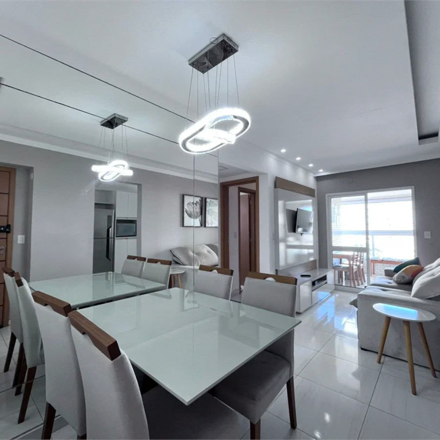 Apartamento à venda com 2 quartos, sendo 1 suíte, em Guilhermina, Praia Grande, SP