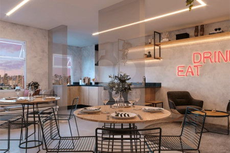 Apartamento à venda com 1 quarto em Vila Azevedo, São Paulo, SP