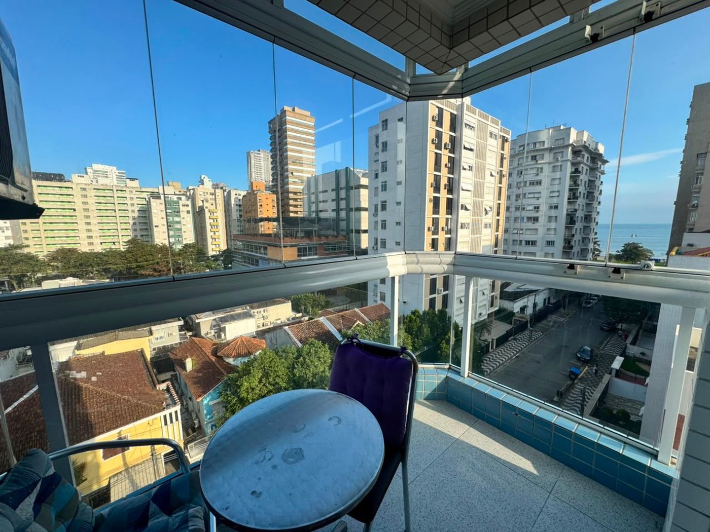 Apartamento com 2 dormitórios à venda, 83 m² por R$ 1.260.000,00 - Aparecida - Santos/SP