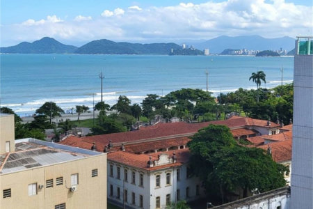 Cobertura com 3 dormitórios à venda, 176 m² por R$ 1.800.000,00 - Aparecida - Santos/SP