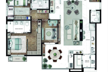 Cobertura à venda com 3 quartos, sendo 2 suítes, em Lapa, São Paulo, SP