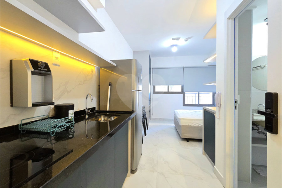 Studio à venda ou para alugar com 1 quarto em Paraíso, São Paulo, SP