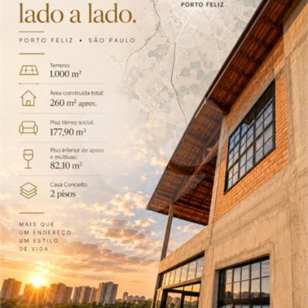 Casa à venda com 3 suítes no condomínio Village Porto Feliz, Porto Feliz - SP