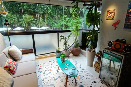 Apartamento à venda com 2 quartos, sendo 1 suíte, em Pitangueiras, Guarujá, SP