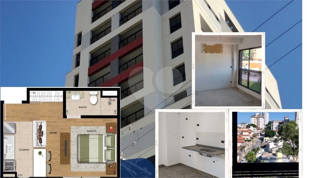 Apartamento à venda com 1 quarto em Tucuruvi, São Paulo, SP
