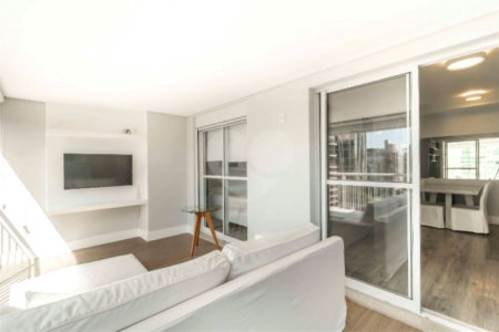 Apartamento para alugar com 1 suíte em Vila Nova Conceição, São Paulo, SP
