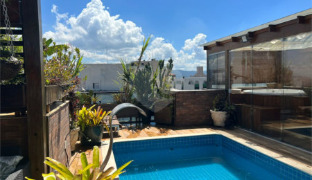 Cobertura à venda com 4 quartos, sendo 3 suítes,  em Santana, São Paulo, SP