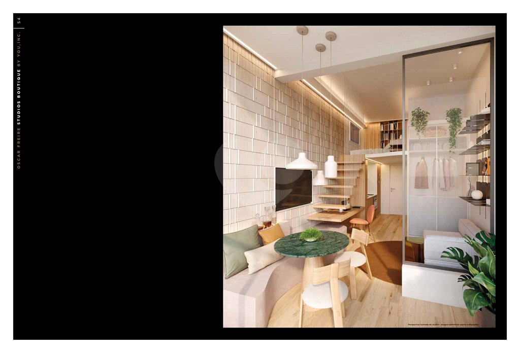 Flat à venda com 1 quarto em Jardim América, São Paulo, SP