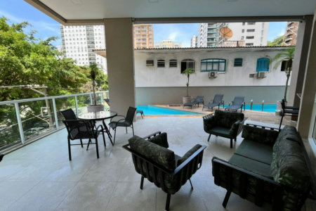 Cobertura com 3 dormitórios à venda, 270 m² por R$ 2.890.000,00 - Barra Funda - Guarujá/SP