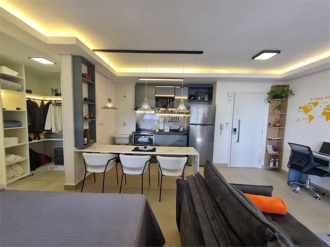 Apartamento à venda com 1 suíte em Parque Campolim, Sorocaba, SP