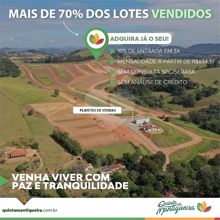 Terreno à venda no Centro, Vargem, SP