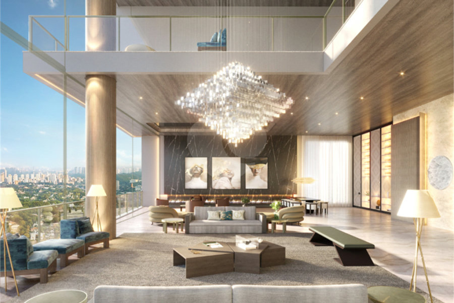 Apartamento à venda com 4 suítes em Jardim Guedala, São Paulo, SP