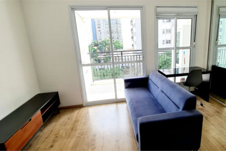 Apartamento de 1 dormitório para locação em Moema - SP