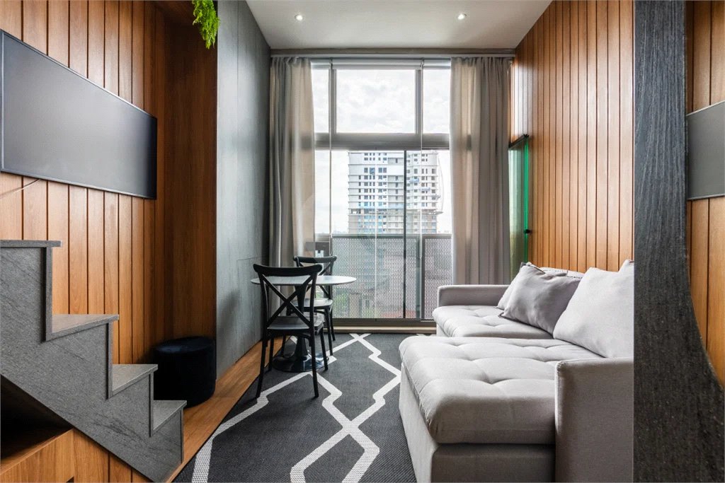 Apartamento à venda com 1 quarto em Moema, São Paulo, SP