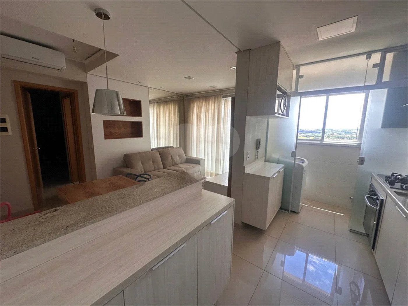 Apartamento mobiliado para alugar com 1 quarto em Centro - Piracicaba - SP