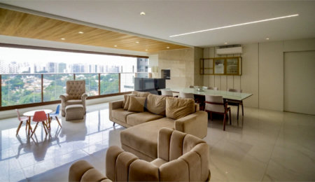 Apartamento com 3 suítes, varanda gourmet, lazer completo, churrasqueira, no Campo Belo.