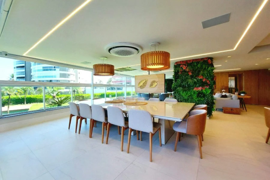 Apartamento à venda com 5 quartos, sendo 4 suítes,  em Riviera de São Lourenço, Bertioga, SP
