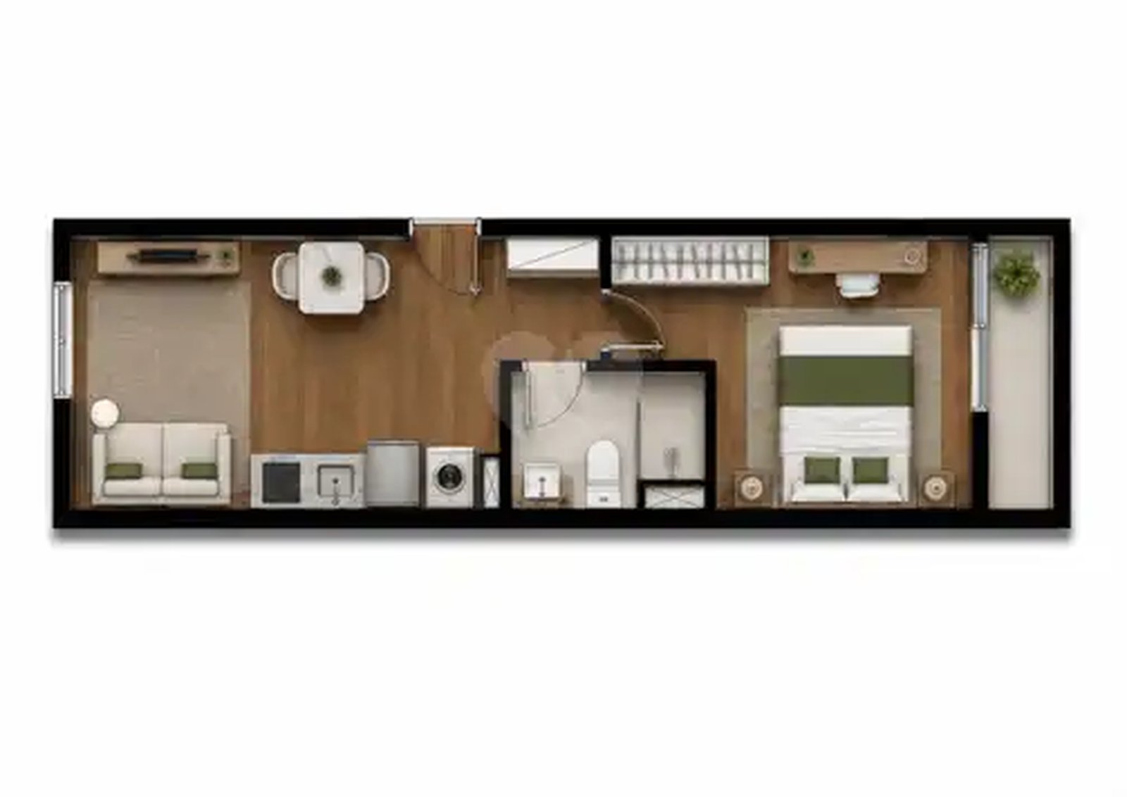 Apartamento 37m²