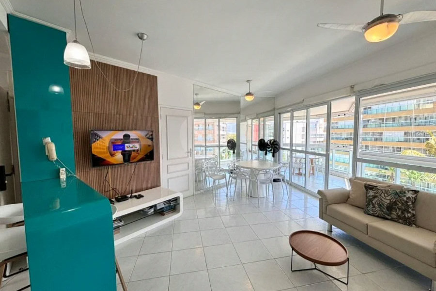 Apartamento à venda com 3 quartos, sendo 2 suítes, em Riviera de São Lourenço, Bertioga, SP