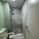 Studio mobiliado em andar alto com lazer completo em Indianópolis