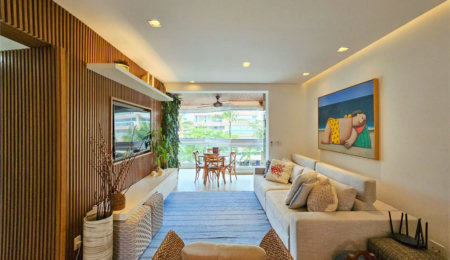 Apartamento à venda com 3 quartos, sendo 1 suíte,  em Riviera de São Lourenço, Bertioga, SP
