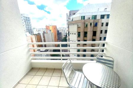 Apartamento duplex mobiliado para alugar em Moema de 74 metros quadrados 2 suítes 2 vagas lazer comp