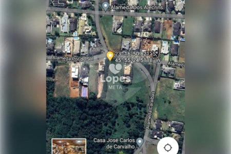 TERRENO Á VENDA NO BAIRRO PARQUE MEIA LUA, JACAREÍ/SP