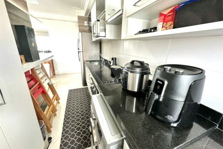 VENDA E LOCAÇÂO APARTAMENTO 54 M2 MOBILIADO NO ANÁLIA FRANCO - ANDAR ALTO