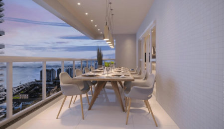Apartamento com 3 dormitórios à venda, 218 m² por R$ 3.932.900,00 - Ponta da Praia - Santos/SP