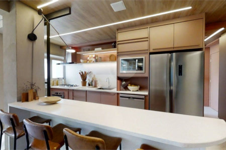 Apartamento novo com 02 Dormitórios e uma Suíte.