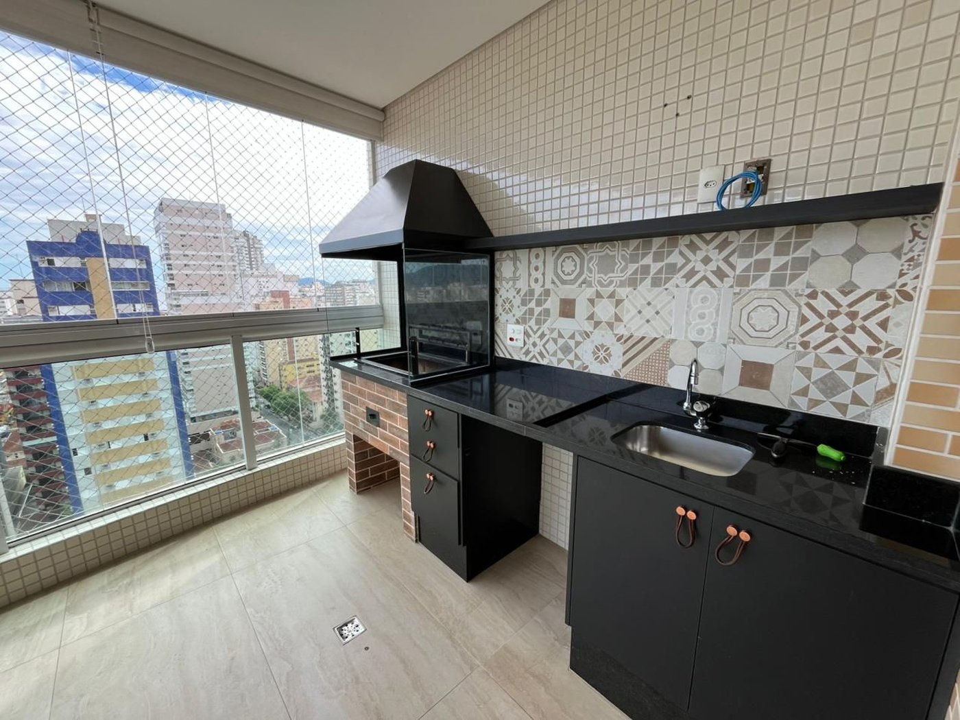Apartamento com 3 dormitórios à venda, 124 m² por R$ 2.200.000,00 - Boqueirão - Santos/SP