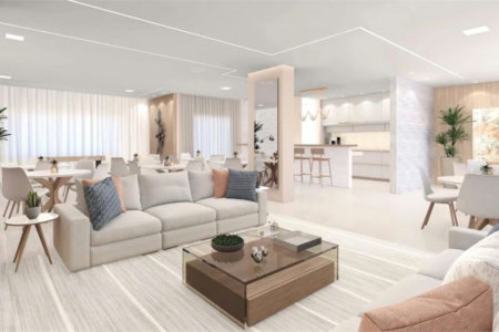 Apartamento Residencial à venda, Vila Assunção, Praia Grande - AP0363.