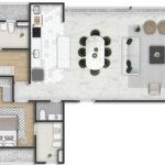 Apartamento à venda com 2 suítes em Moema, São Paulo, SP