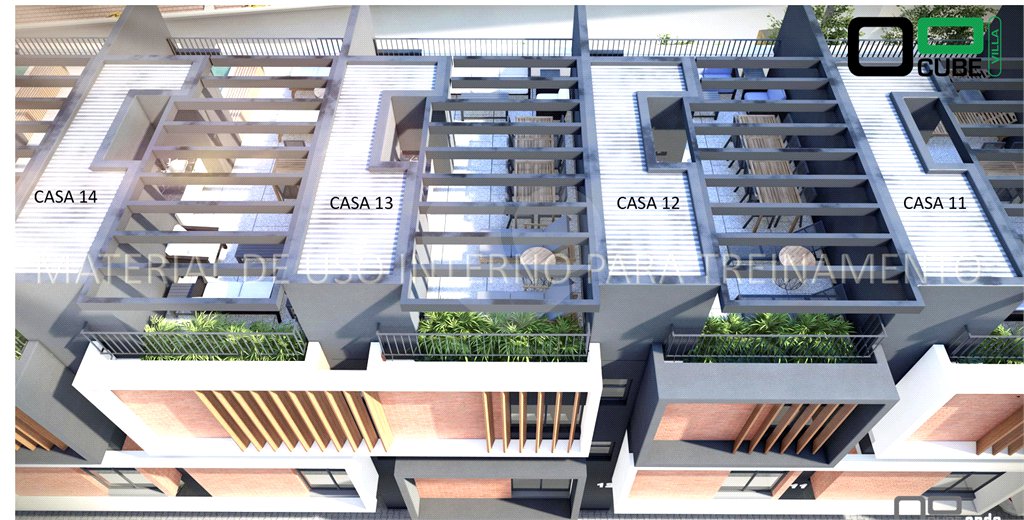 Casa à venda com 3 quartos, sendo 1 suíte, no condomínio Cube Villa, São Paulo - SP